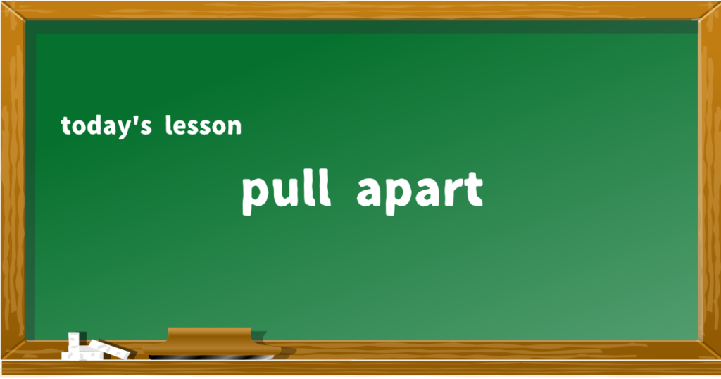 pull apart