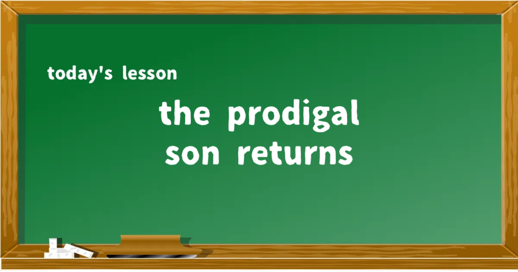 「the prodigal son returns」の意味と使い方を解説